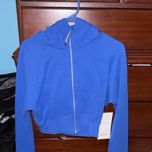 Lululemon Scuba Full Zip-Up Cropped Hoodie